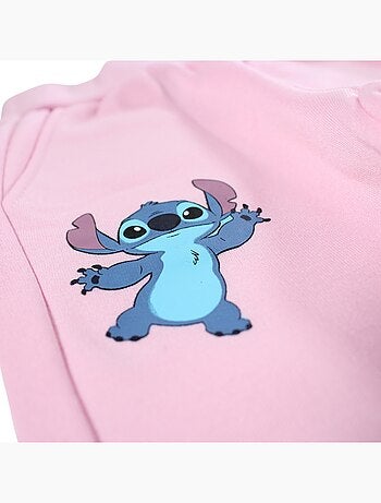 Disney - Conjunto sudadera con capucha y pantalón de jogging Lilo & Stitch niña