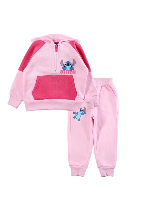 Disney - Conjunto sudadera con capucha y pantalón de jogging Lilo & Stitch niña - Kiabi Disney - Conjunto sudadera con capucha y pantalón de jogging Lilo & Stitch niña - Kiabi