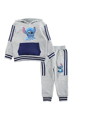 Disney - Conjunto sudadera con capucha y pantalón jogging Lilo & Stitch niño