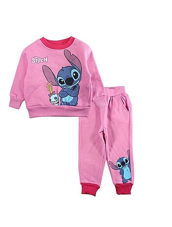 Disney - Conjunto sudadera y pantalón de jogging en percha niña