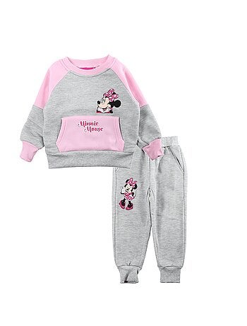 Disney - Conjunto sudadera y pantalón de jogging Minnie niña