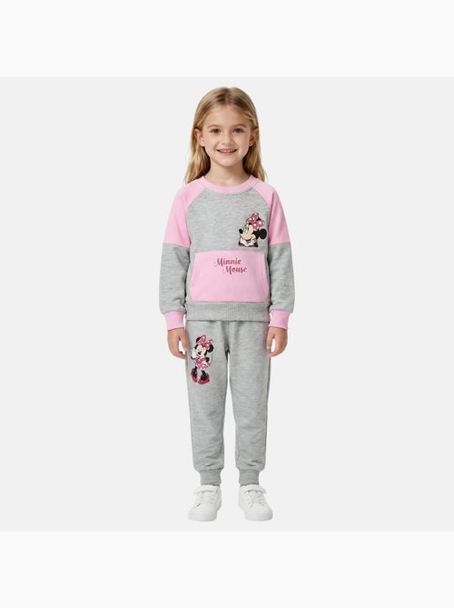 Disney - Conjunto sudadera y pantalón de jogging niña - Kiabi Disney - Conjunto sudadera y pantalón de jogging niña - Kiabi