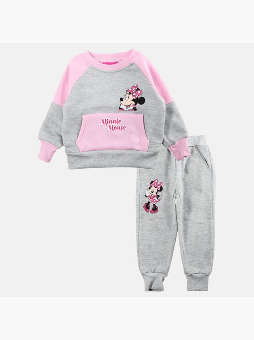 Disney - Conjunto sudadera y pantalón de jogging niña - Kiabi Disney - Conjunto sudadera y pantalón de jogging niña - Kiabi
