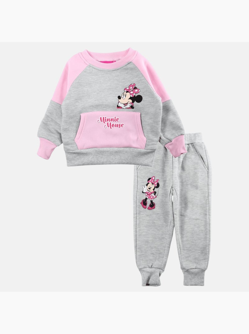 Disney - Conjunto sudadera y pantalón de jogging niña Gris - Kiabi