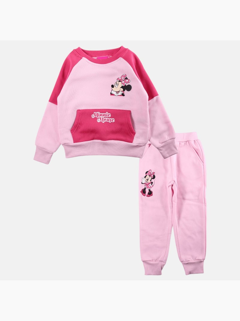 Disney - Conjunto sudadera y pantalón de jogging niña Rosa - Kiabi