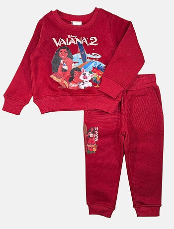 Disney - Conjunto sudadera y pantalón de jogging Vaiana niña