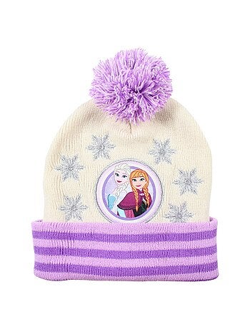 Disney - Gorro con pompón Frozen