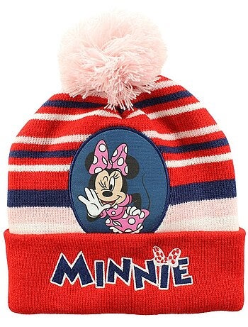 Disney - Gorro con pompón Minnie Mouse