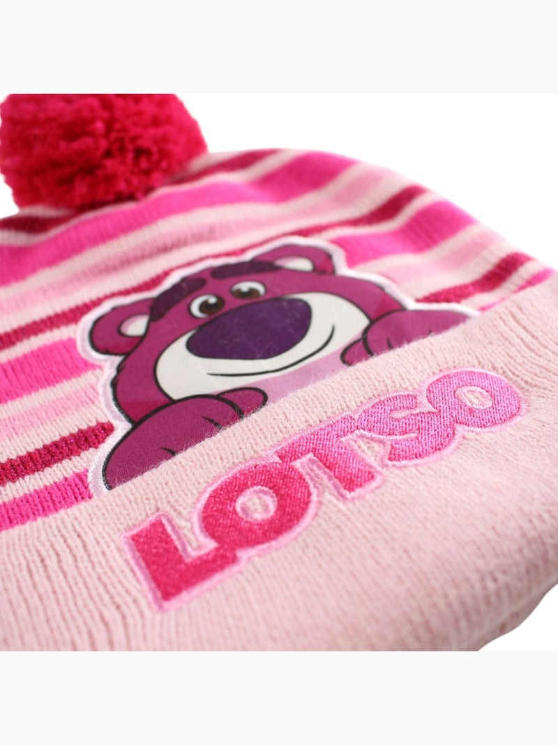 Disney - Gorro con pompón niña Rosa claro - Kiabi