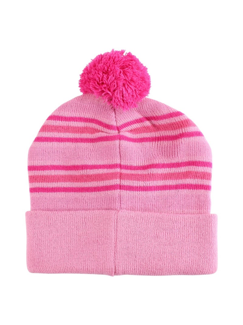 Disney - Gorro con pompón niña Rosa claro - Kiabi