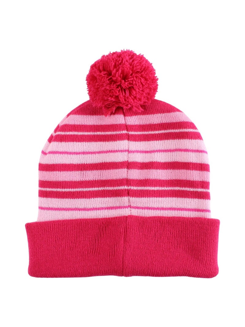 Disney - Gorro con pompón niña Rosa fucsia - Kiabi