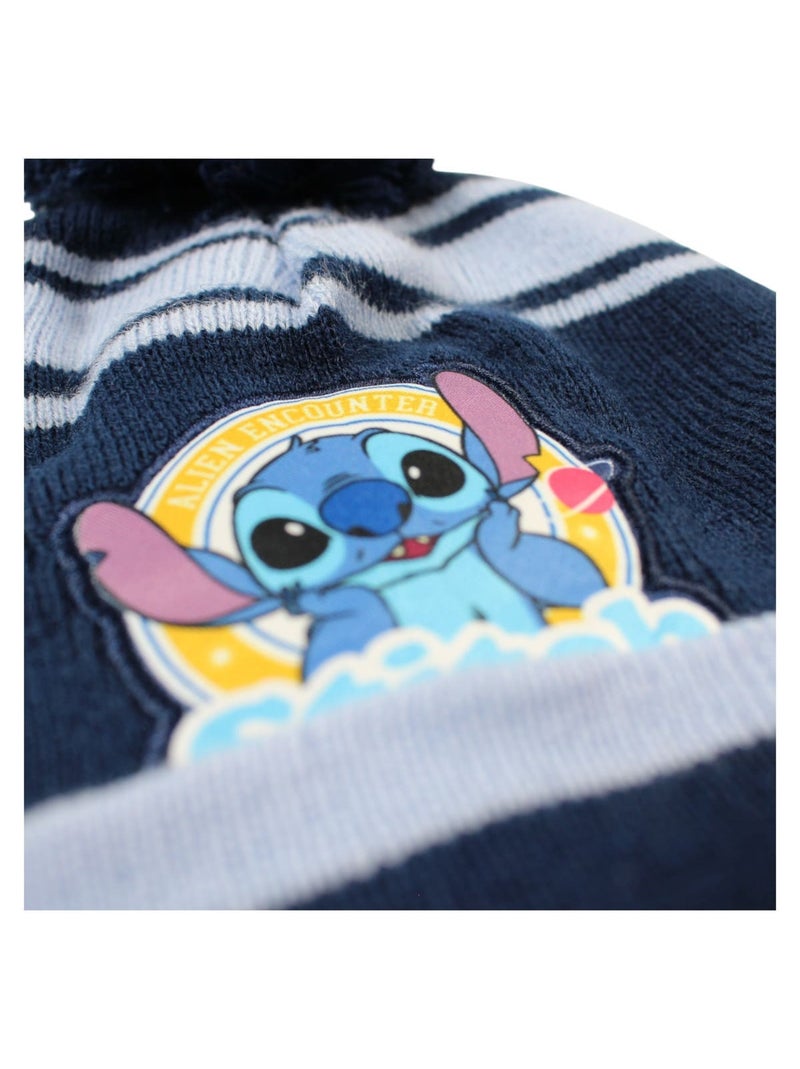 Disney - Gorro con pompón niño Azul marino - Kiabi