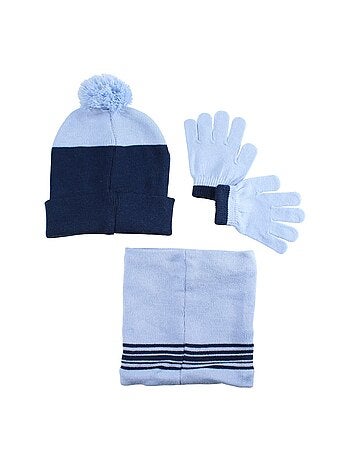 Disney - Gorro, guantes y snood Lilo & Stitch niño