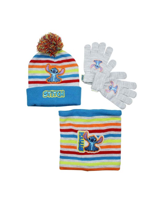 Disney - Gorro, guantes y snood niño - Kiabi