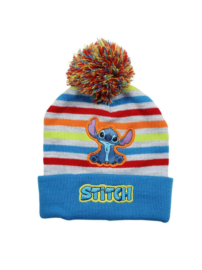 Disney - Gorro, guantes y snood niño Azul - Kiabi