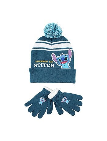 Disney - Gorro y guantes Lilo & Stitch niño