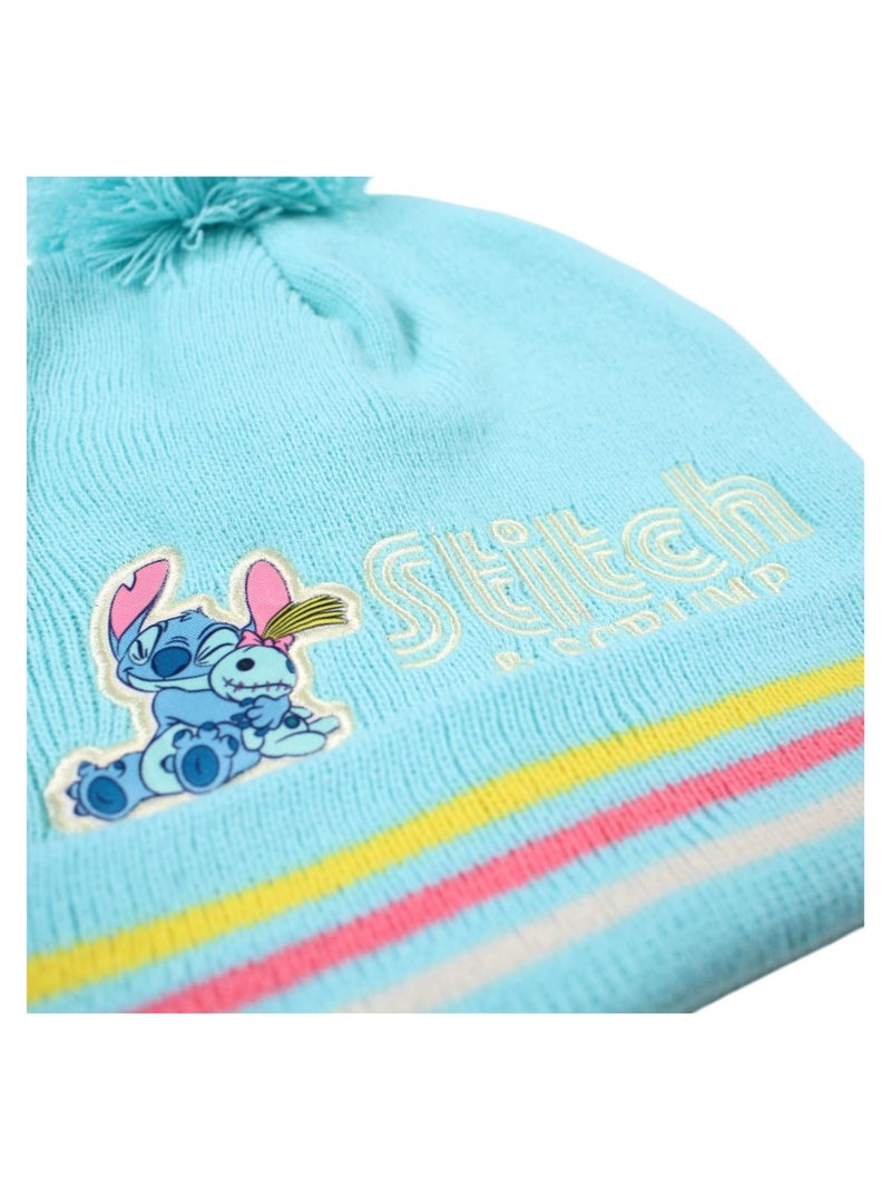 Disney - Gorro y guantes niña Azul - Kiabi