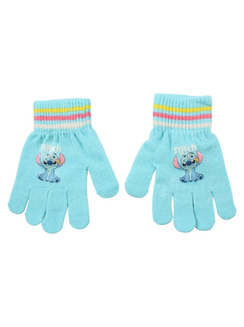 Disney - Gorro y guantes niña Azul - Kiabi