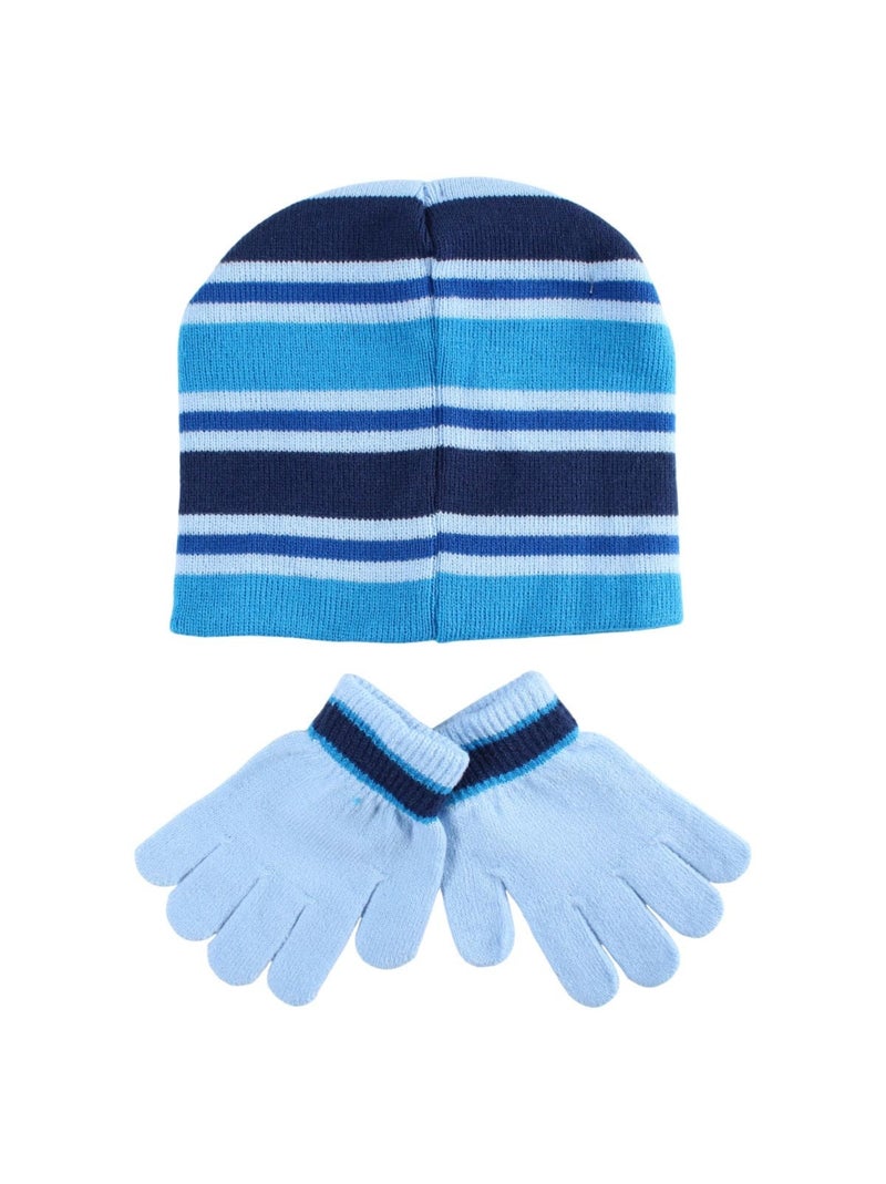 Disney - Gorro y guantes niño Azul - Kiabi
