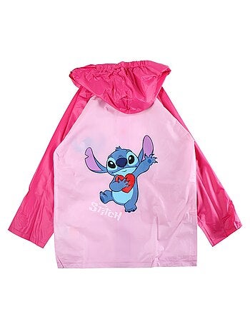 Disney - Impermeable de lluvia Lilo y Stitch para niña