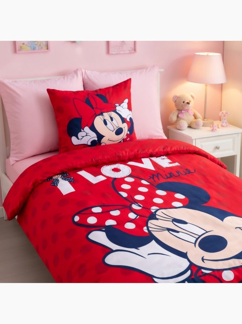 Disney - Juego de ropa de cama infantil de Rojo - Kiabi