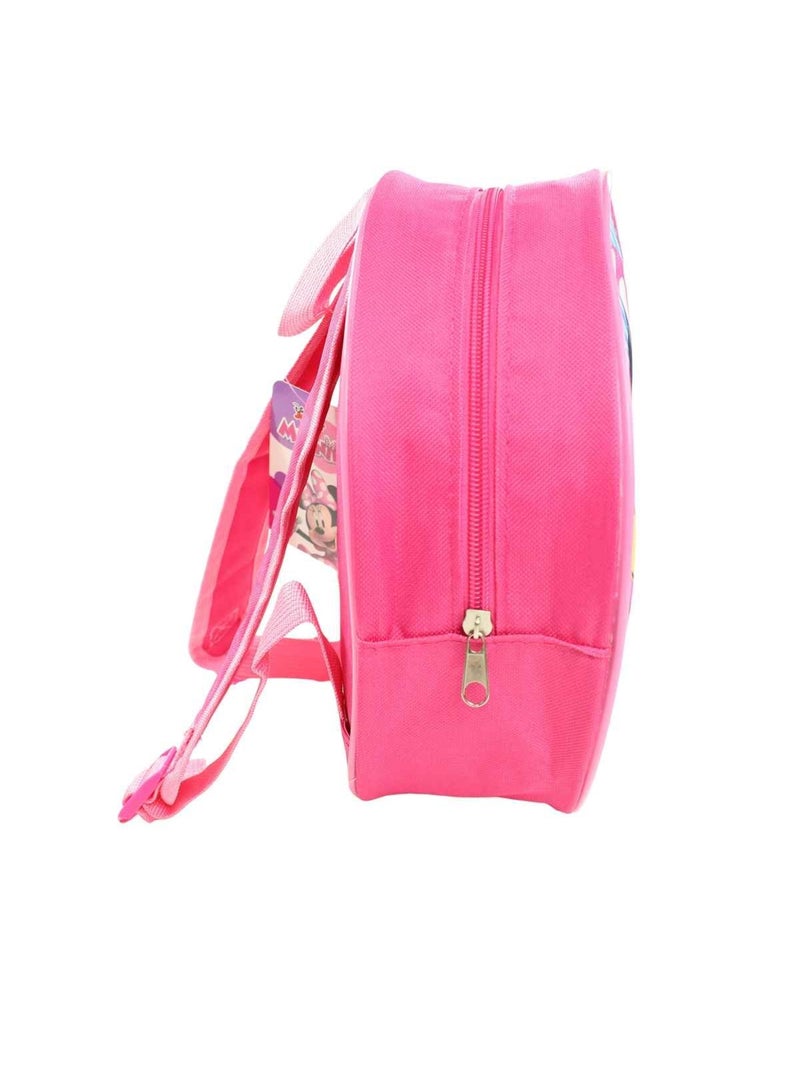 Disney - mochila infantil redonda de 27x9 cm Rosa - Kiabi