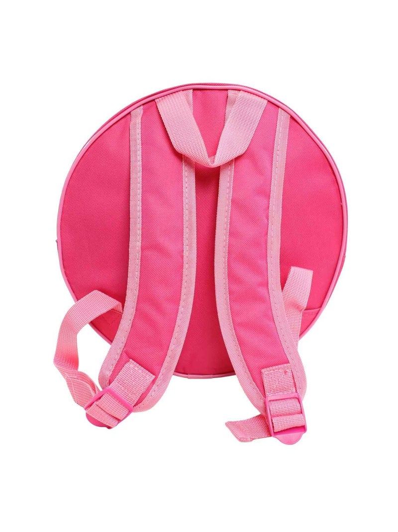 Disney - mochila infantil redonda de 27x9 cm Rosa - Kiabi