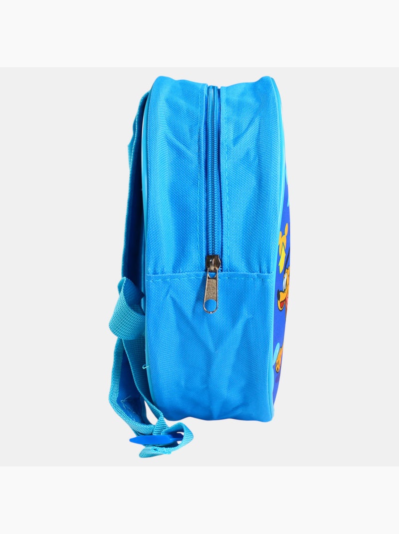 Disney - Mochila redonda 27øx9 cm Azul - Kiabi