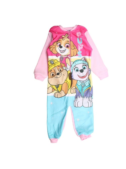 Disney - mono de felpa con cremallera y estampado - Kiabi