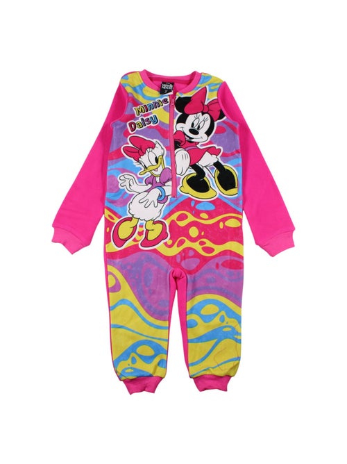 Disney - mono de felpa con cremallera y estampado - Kiabi