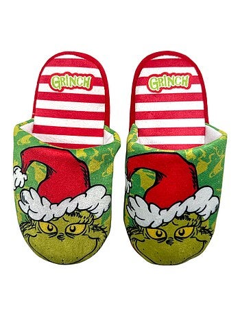 Disney - Pantuflas niño El Grinch
