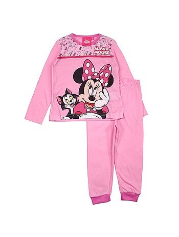 Disney - Pijama de algodón para niña Minnie