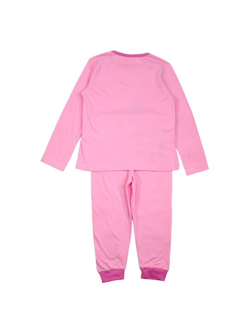 Disney - Pijama de algodón para niña Rosa claro - Kiabi