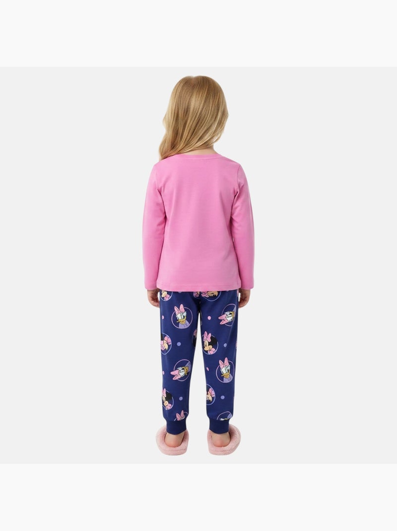 Disney - Pijama de algodón para niña Rosa - Kiabi