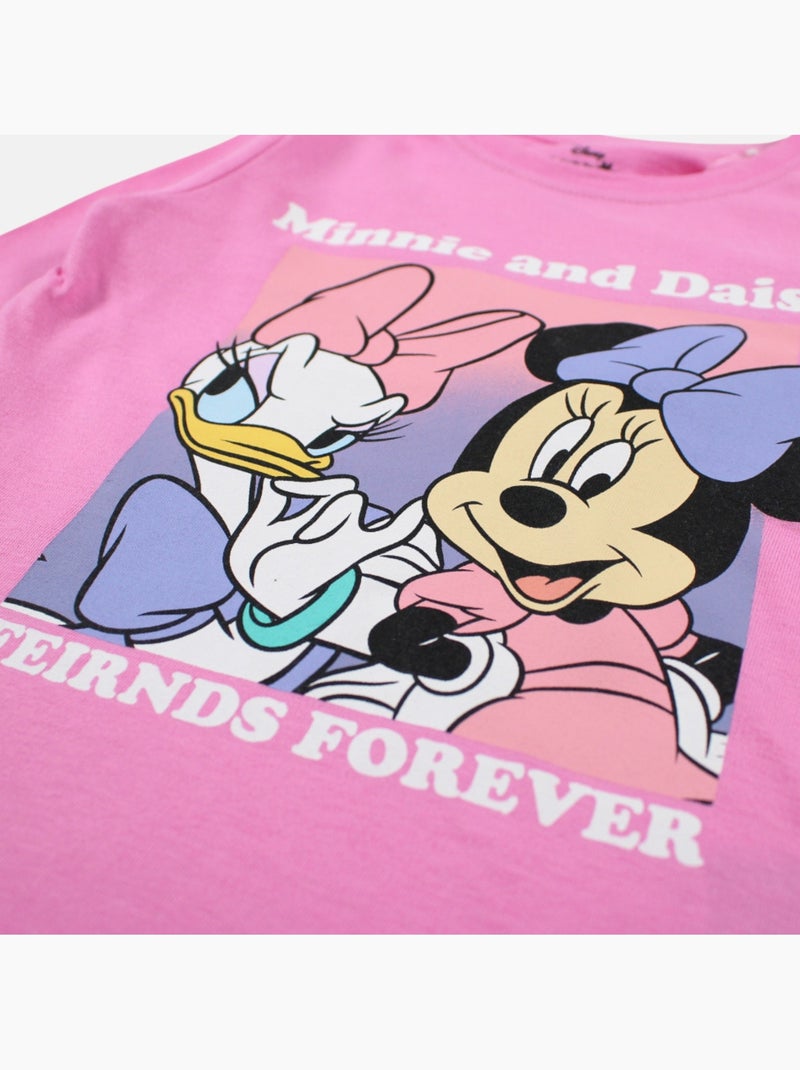 Disney - Pijama de algodón para niña Rosa - Kiabi
