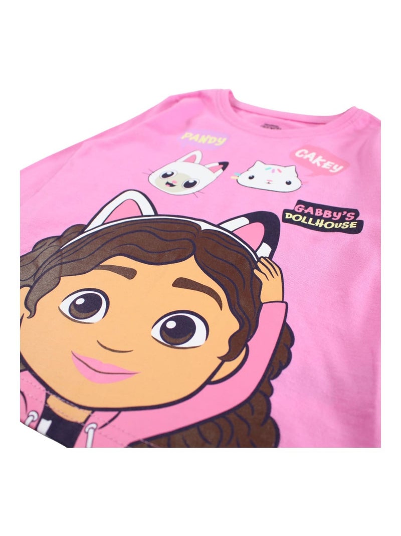 Disney - Pijama de algodón para niña Rosa - Kiabi
