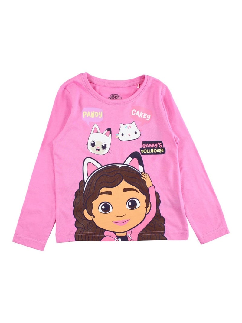 Disney - Pijama de algodón para niña Rosa - Kiabi