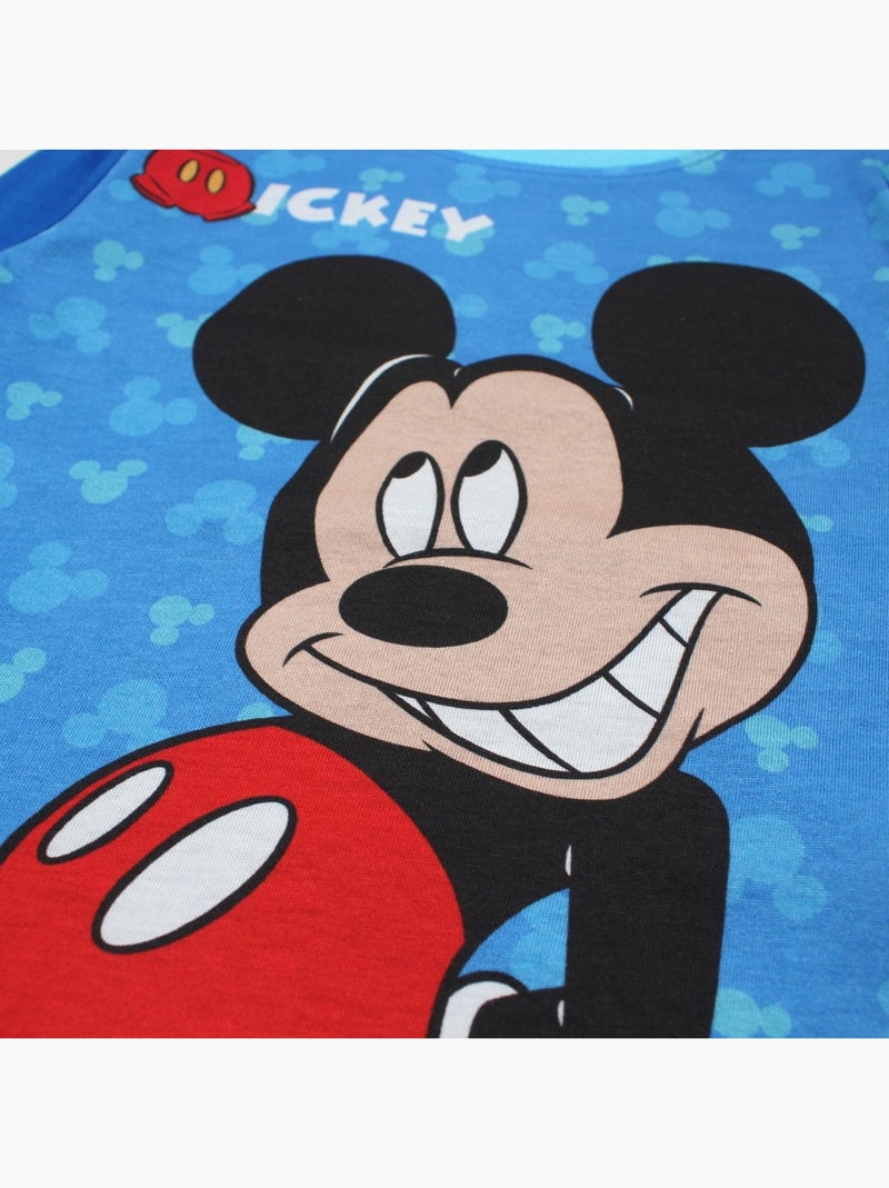 Disney - Pijama de algodón para niño Azul marino - Kiabi