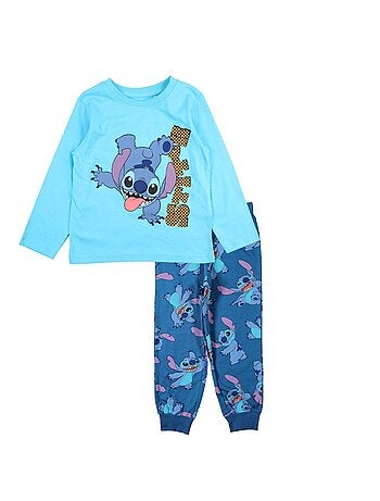 Disney - Pijama de algodón para niño Lilo y Stitch