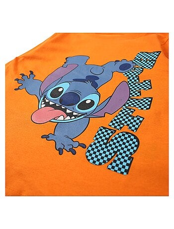 Disney - Pijama de algodón para niño Lilo y Stitch