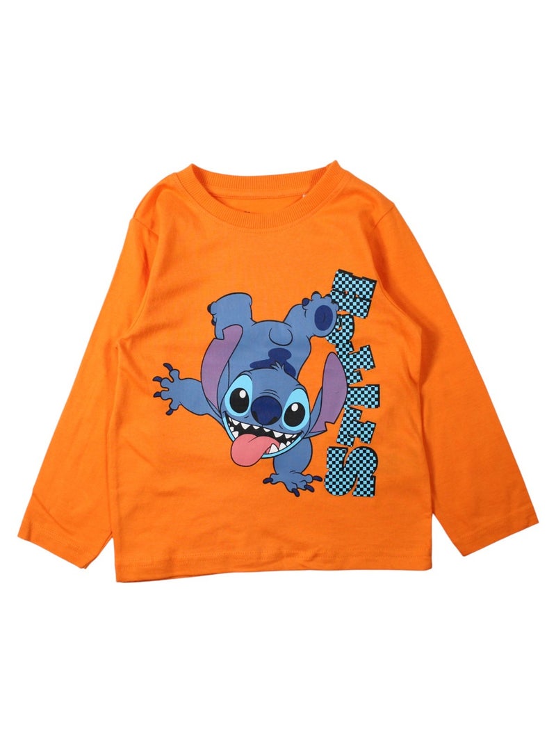 Disney - Pijama de algodón para niño Naranja - Kiabi