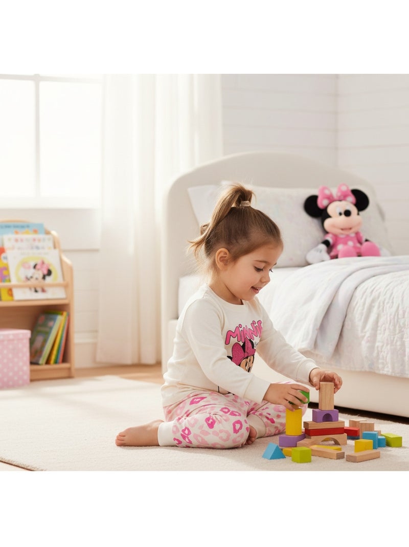 Disney - pijama para niña minnie Blanco - Kiabi
