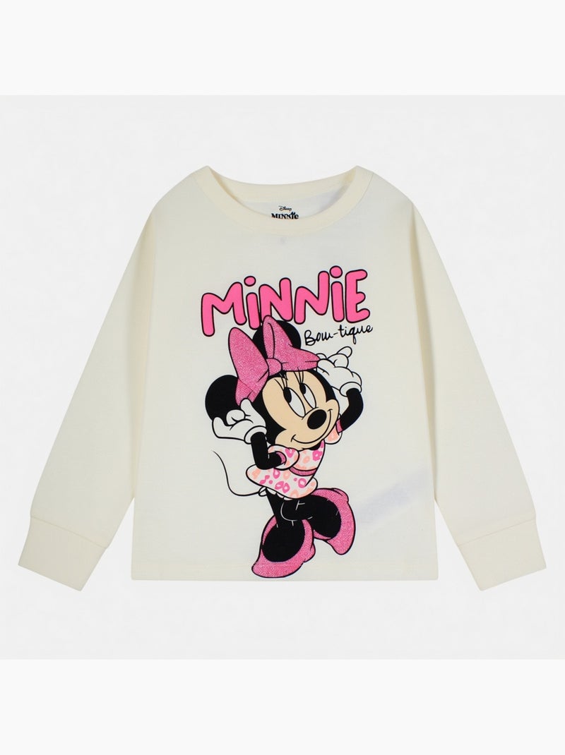 Disney - pijama para niña minnie Blanco - Kiabi