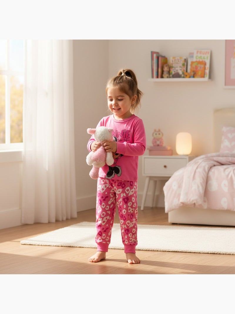 Disney - pijama para niña minnie Rosa - Kiabi