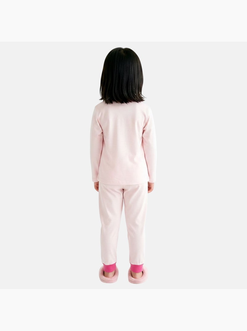 Disney - Pijama para niña Rosa claro - Kiabi