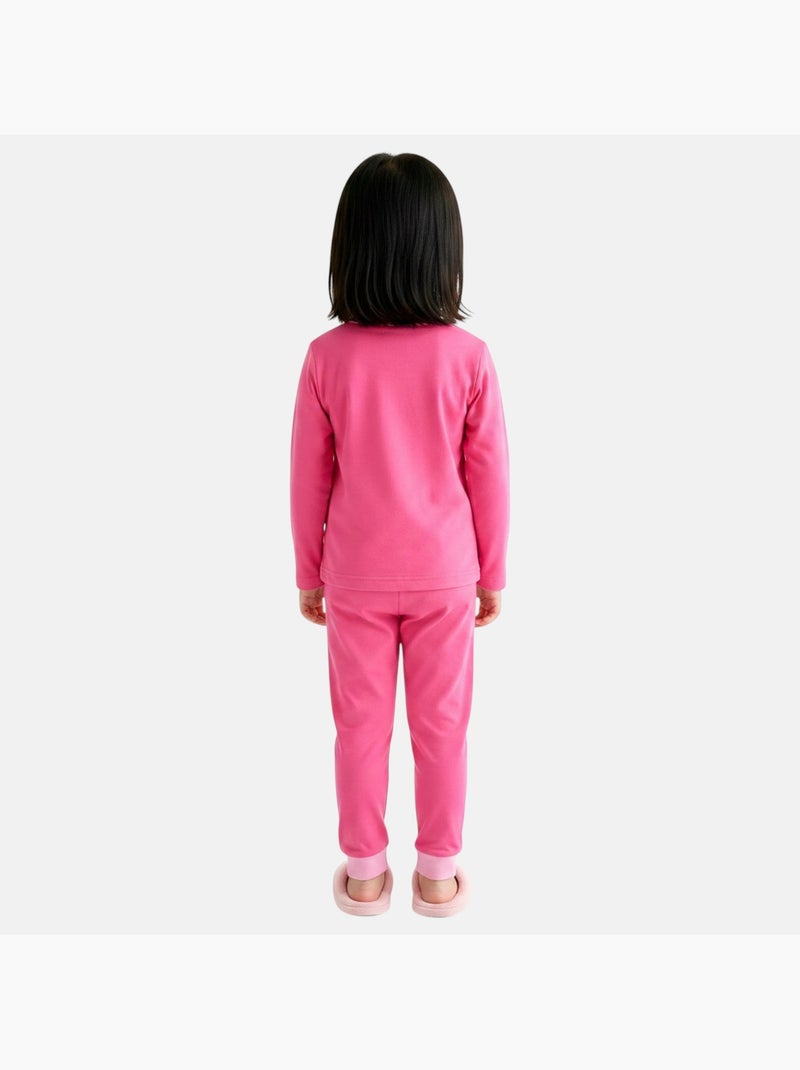 Disney - Pijama para niña Rosa - Kiabi