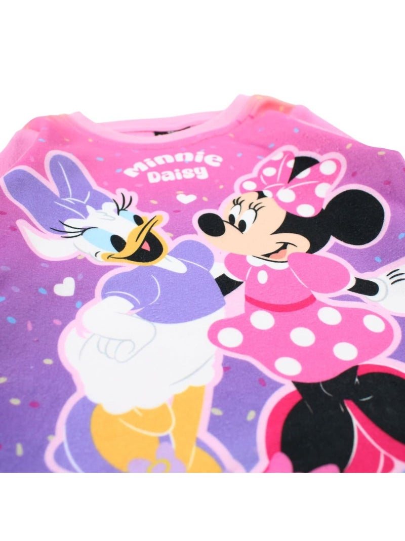 Disney - Pijama polar para niña Rosa - Kiabi