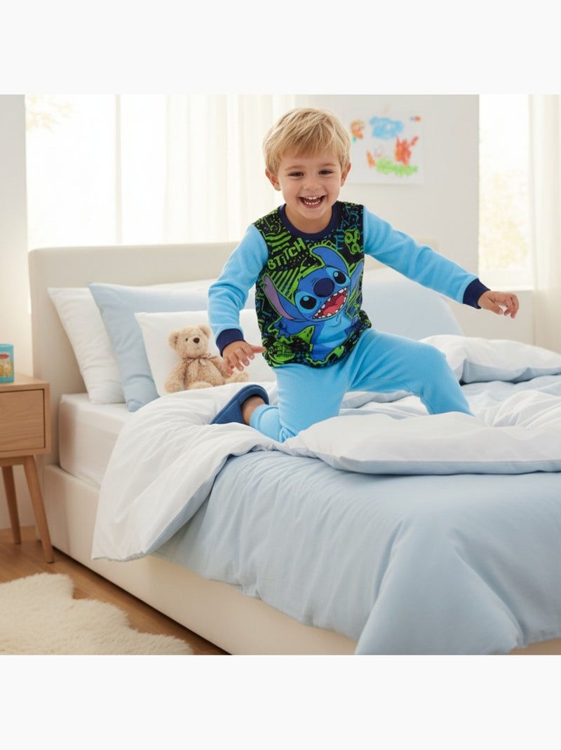 Disney - Pijama polar para niño Azul - Kiabi