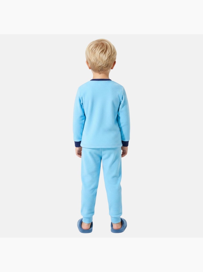 Disney - Pijama polar para niño Azul - Kiabi