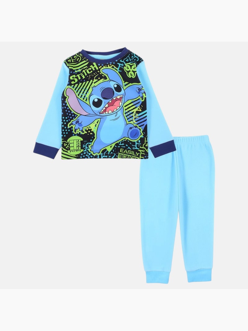 Disney - Pijama polar para niño Azul - Kiabi